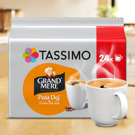 Tassimo Grand Mere Petit Déj 24 Coffee Pods