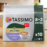 tassimo jacbs cappuccino choc