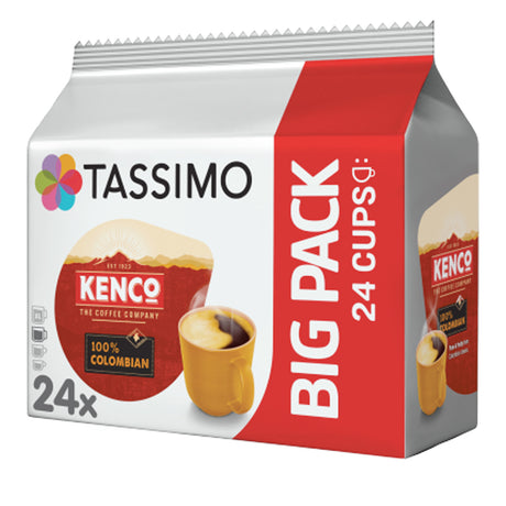 Tassimo Kenco Colombian 24 PODS - XL PACK