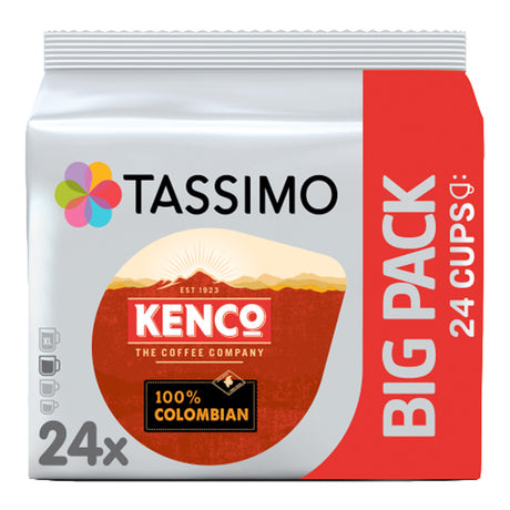 Tassimo Kenco Colombian 24 PODS - XL PACK
