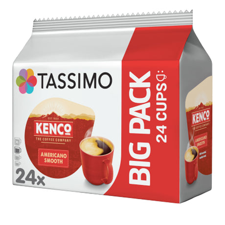 Tassimo Kenco Americano Smooth 24 PODS - XL PACK