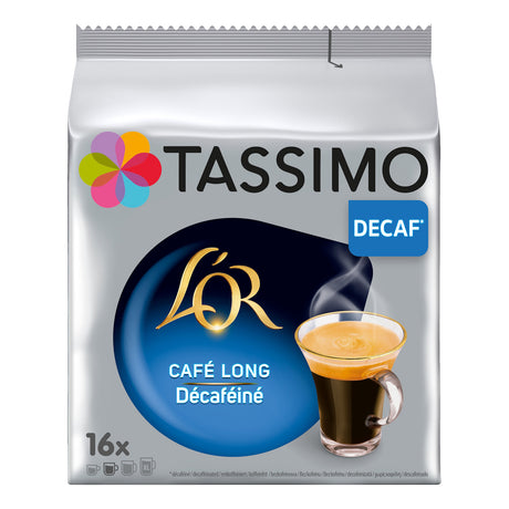 Tassimo L'OR Lungo Decaf Coffee Pods