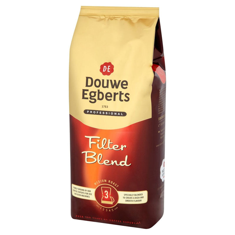 Douwe Egberts Professional Filter Blend Ground Coffee 1kg