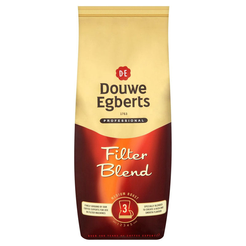 Douwe Egberts Professional Filter Blend Ground Coffee 1kg