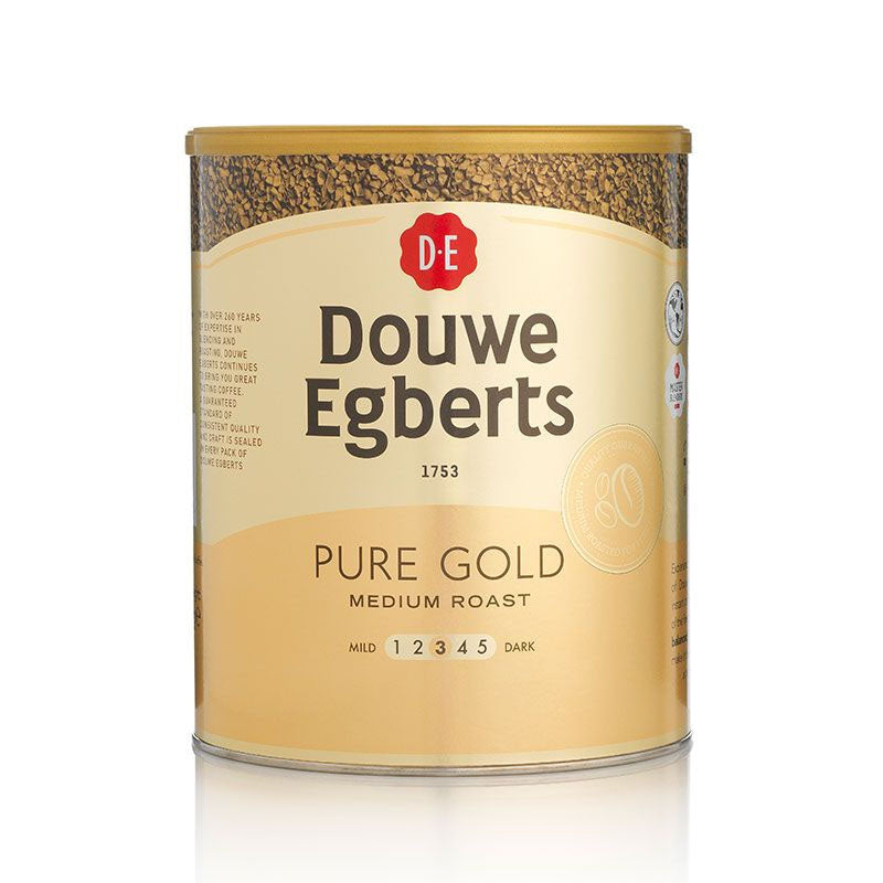 Douwe Egberts Pure Gold Instant Coffee Tin