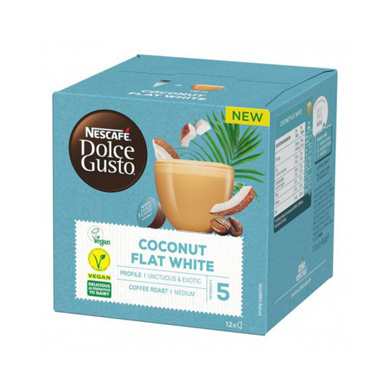 Dolce Gusto Coconut Flat White Coffee Pods