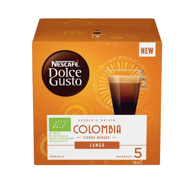 Dolce Gusto Absolute Origin Organic Columbia Lungo Coffee Pods