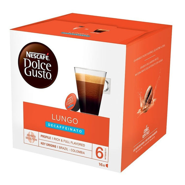 Dolce Gusto Lungo Decaf Coffee Pods