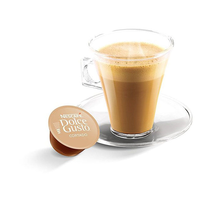 Cup of Dolce Gusto Espresso Cortado Macchiato