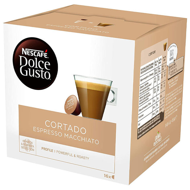 Dolce Gusto Espresso Cortado Macchiato Coffee Pods