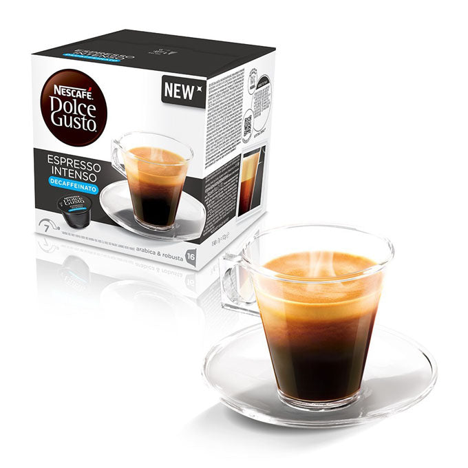 Dolce Gusto Espresso Intenso Decaf Coffee Pods