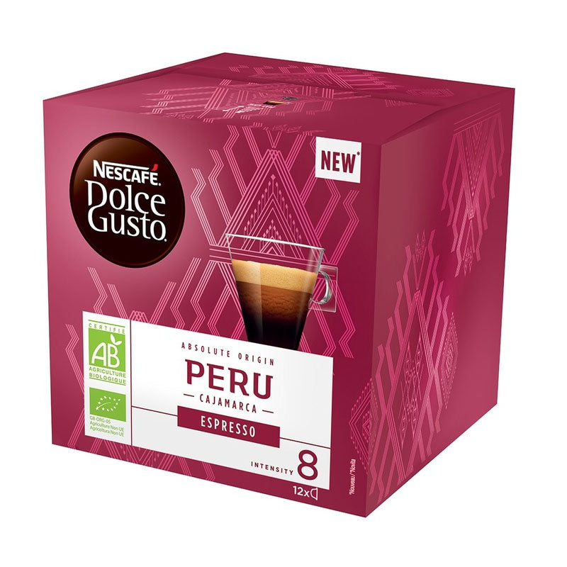 Dolce Gusto Absolute Origin Peru Espresso Coffee Pods