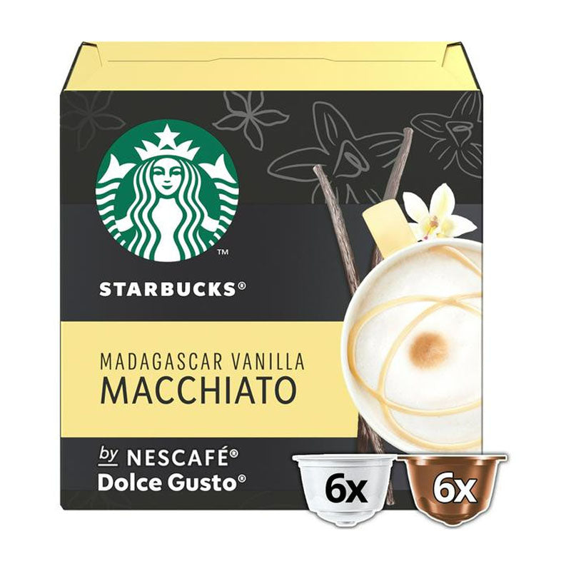 Dolce Gusto Starbucks Vanilla Macchiato Coffee Pods