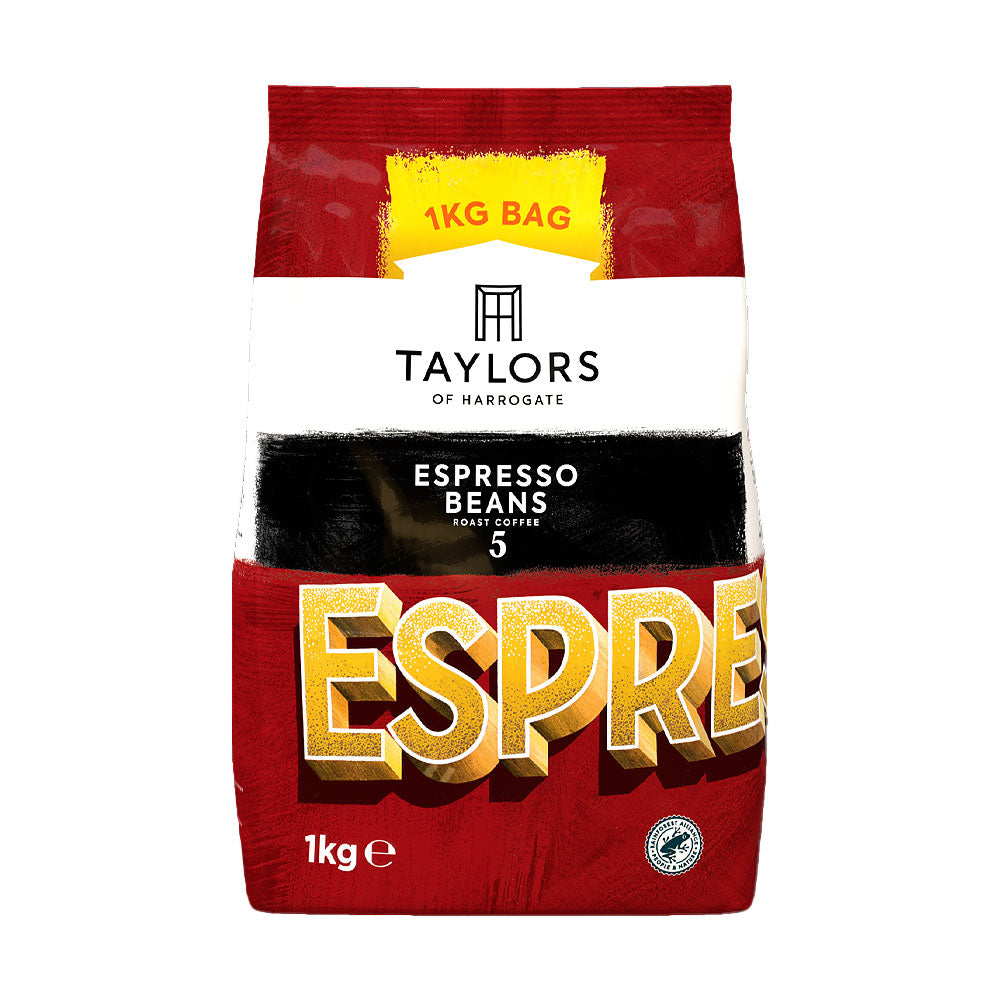 Taylors of Harrogate Espresso Roast 5 Coffee Beans - 1KG