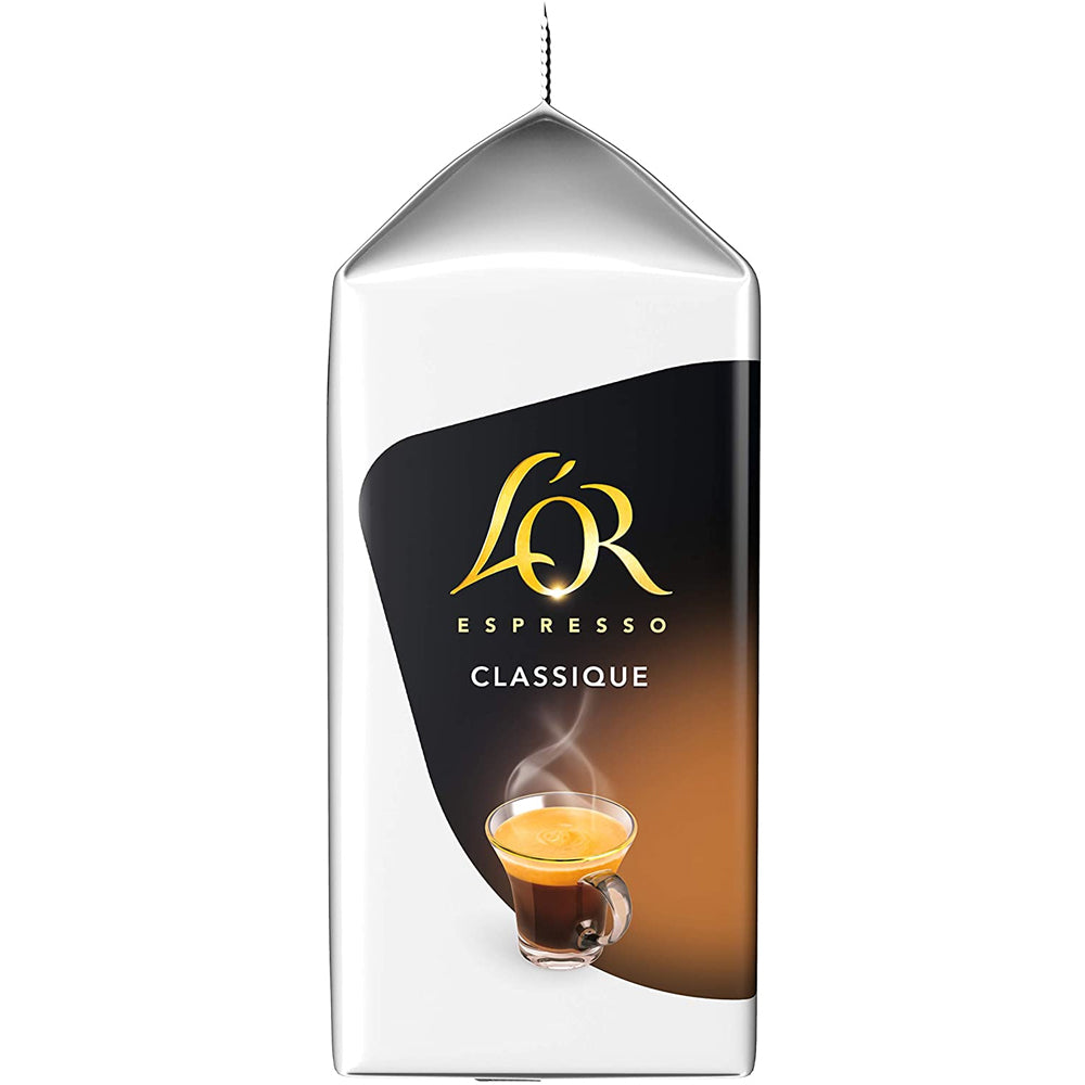 Tassimo L'Or Espresso Classique Coffee Pods side of packet