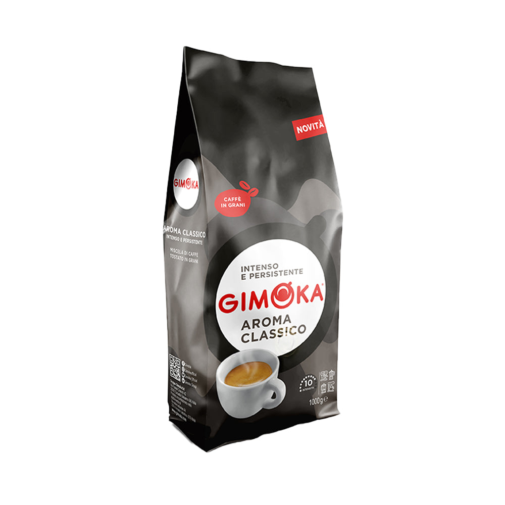 Gimoka Aroma Classico Italian Coffee Beans - 1KG