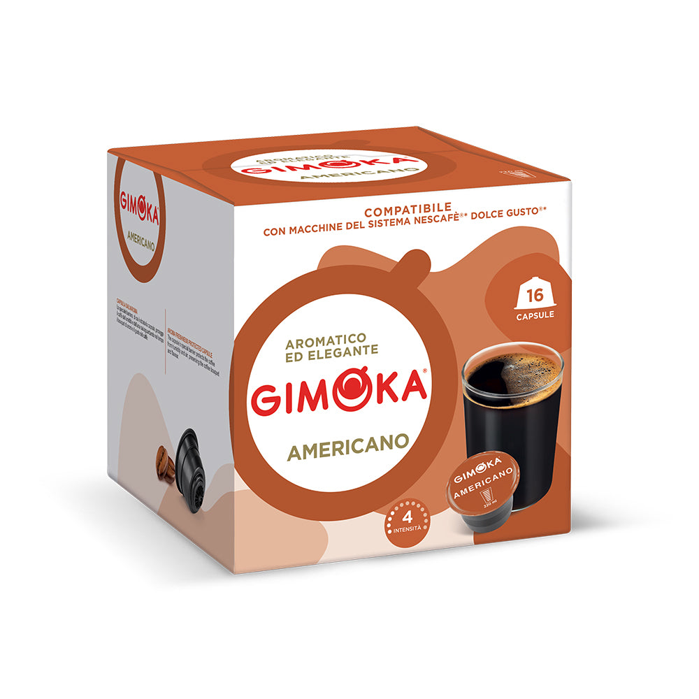 Gimoka Dolce Gusto Compatible Americano Coffee Pods
