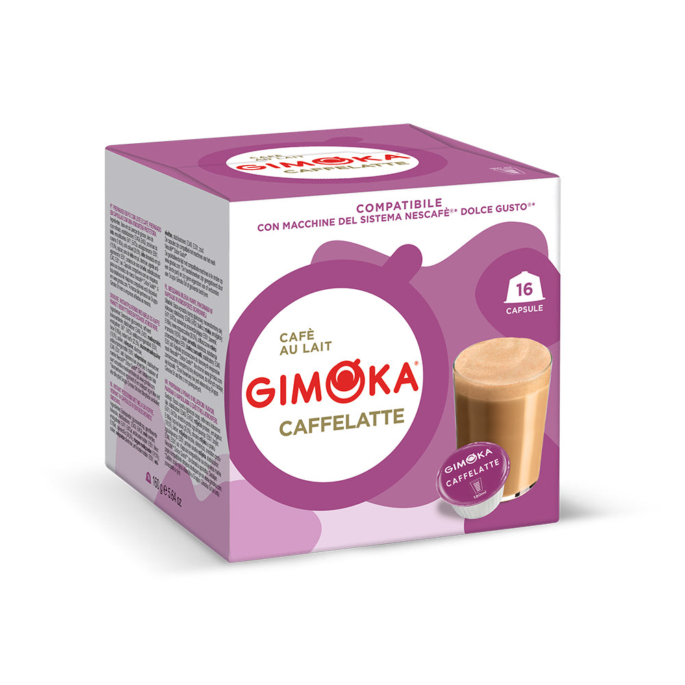 Gimoka Dolce Gusto Compatible Caffe Latte Coffee Pods