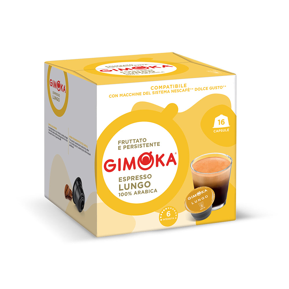 Gimoka Dolce Gusto Compatible Espresso Lungo Coffee Pods