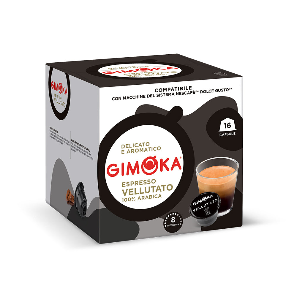 Gimoka Dolce Gusto Compatible Vellutato Coffee Pods