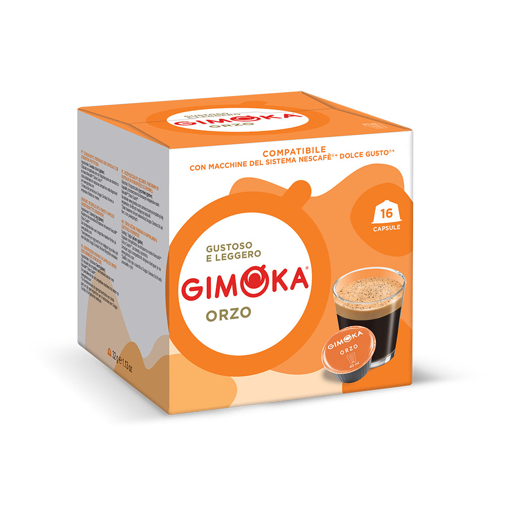 Gimoka Dolce Gusto Compatible Orzo (Barley) Coffee Pods