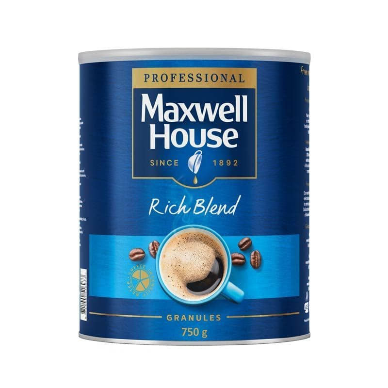 Maxwell House Rich Blend Instant Coffee Tin