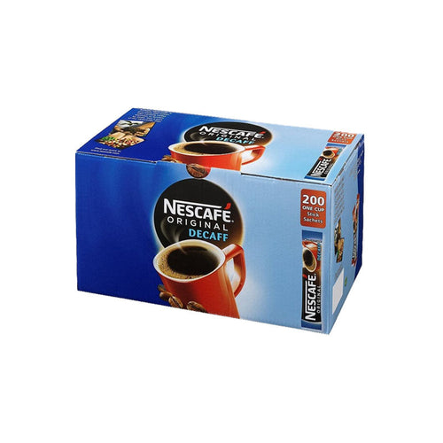 Nescafé Original Decaf Instant Coffee Sticks | 200 Pack | Stormbrew