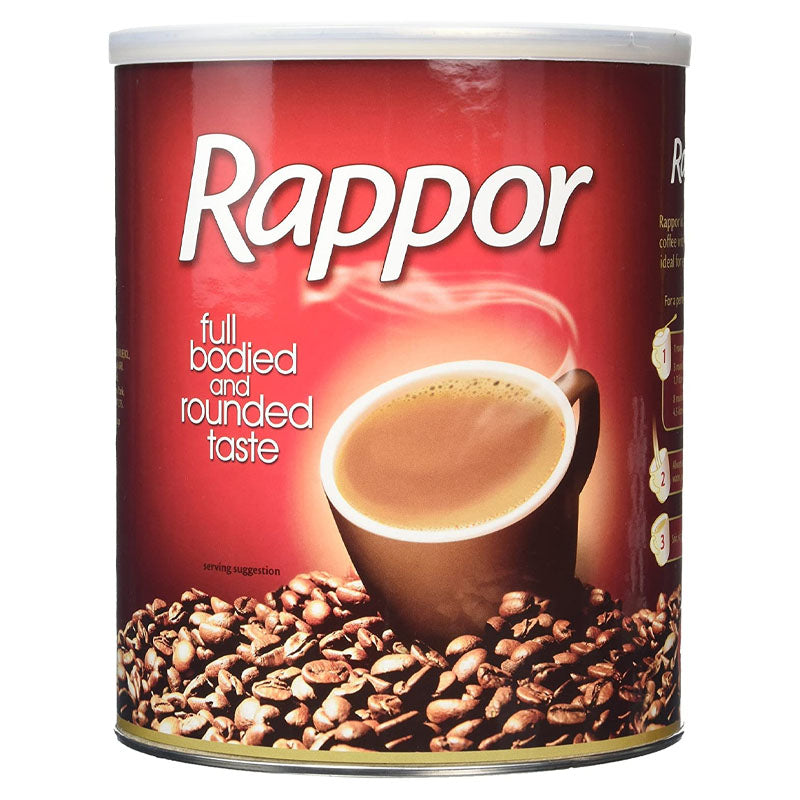 Rappor Black Instant Coffee Tin