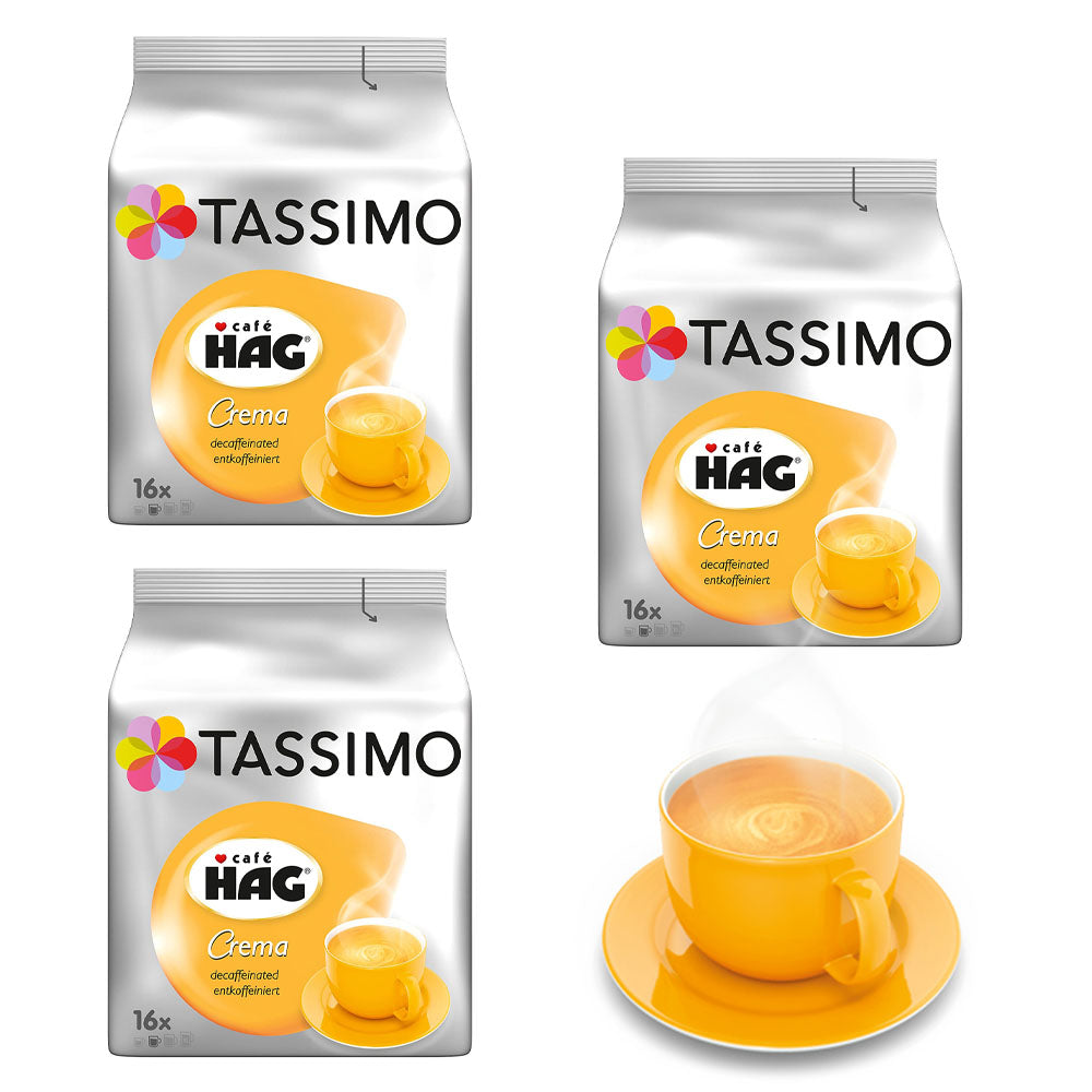 Tassimo Cafe Hag Decaffinated Coffee Pods
