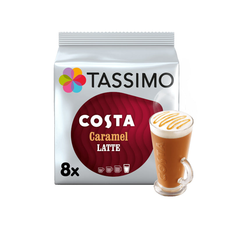 Tassimo Costa Latte Caramel Coffee Pods