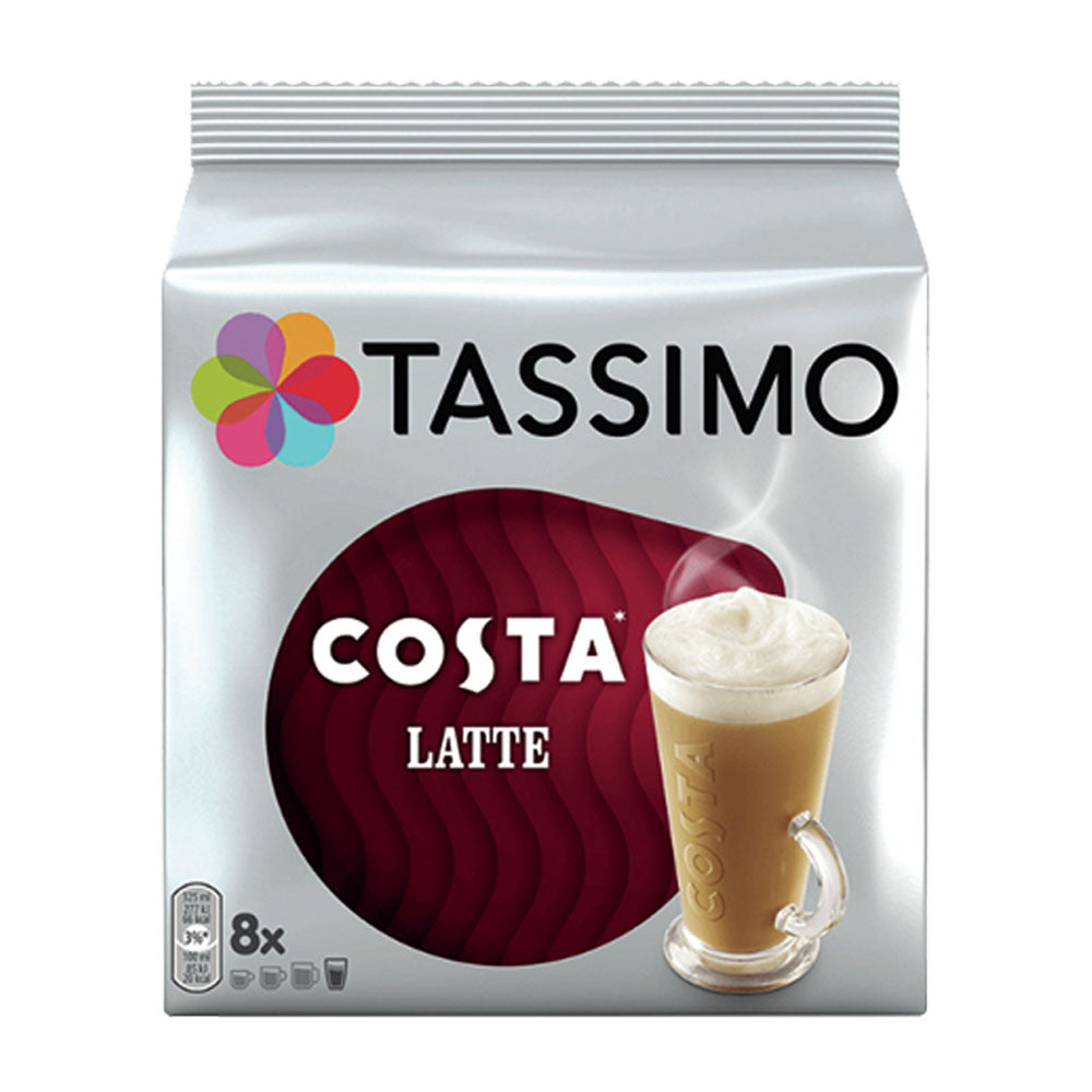 Tassimo Costa Latte Coffee Pods