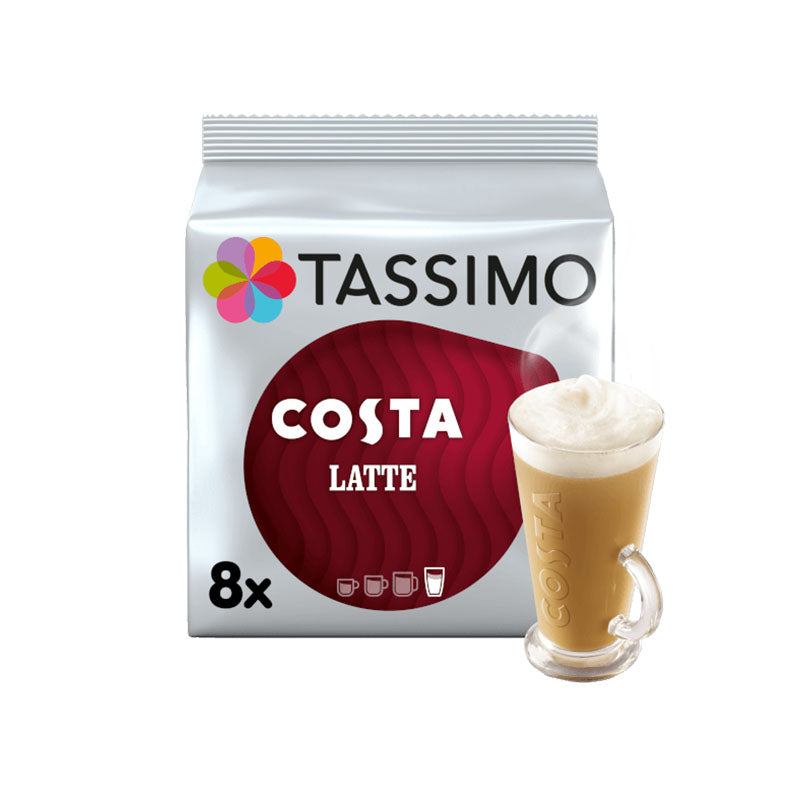 Tassimo Costa Latte Coffee Pods