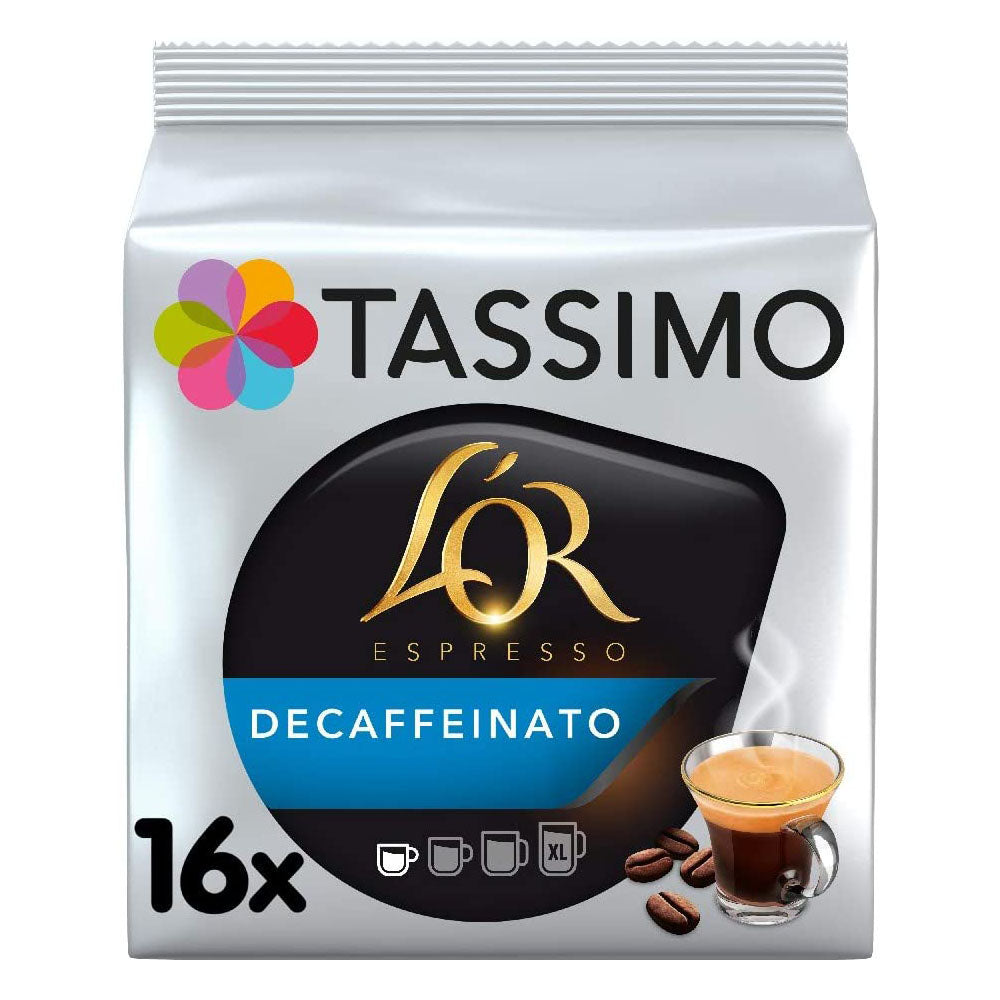 Tassimo L'Or Espresso Decaffeinato Decaf Coffee Pods