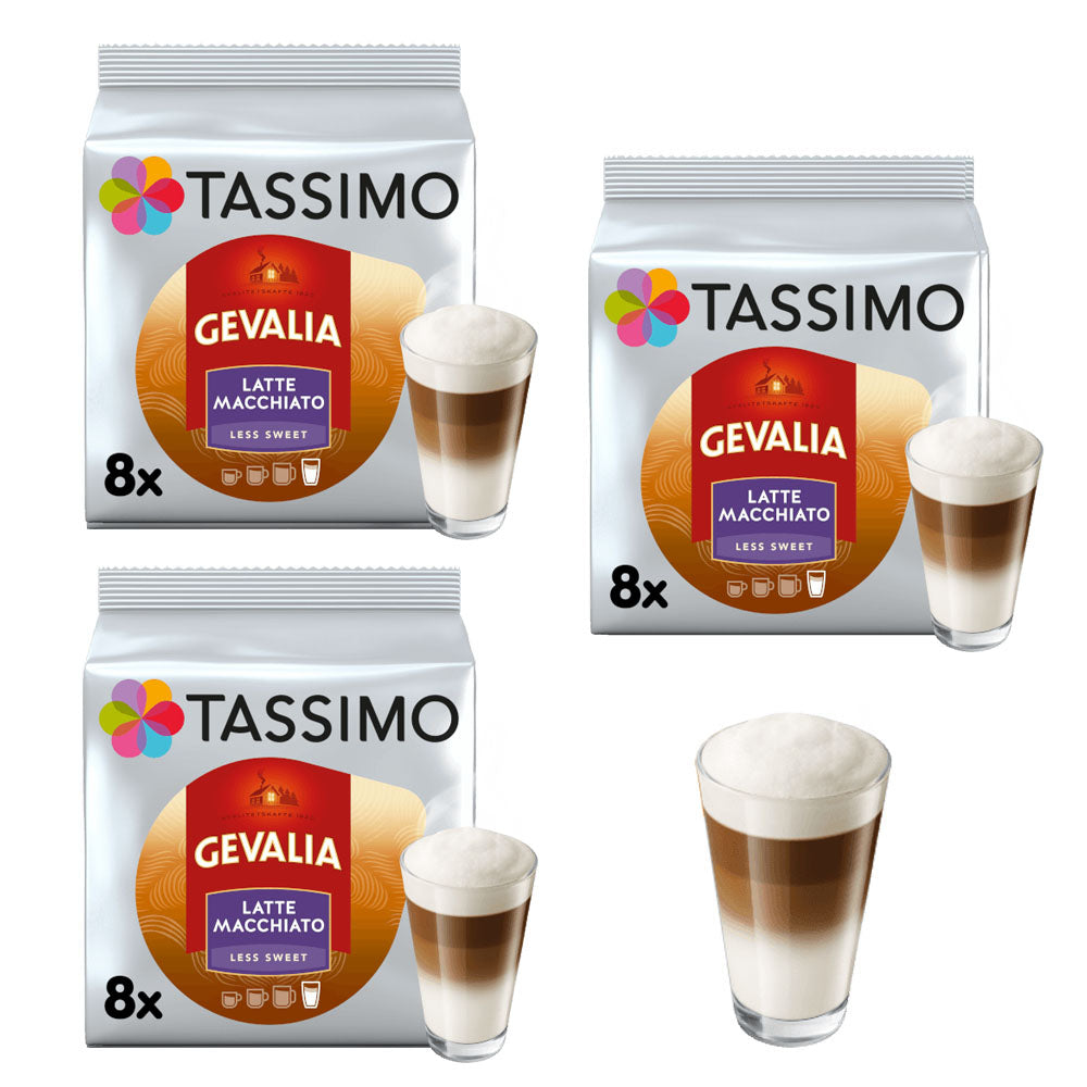 Tassimo Gevalia Caramel Latte Macciatto Coffee Pods