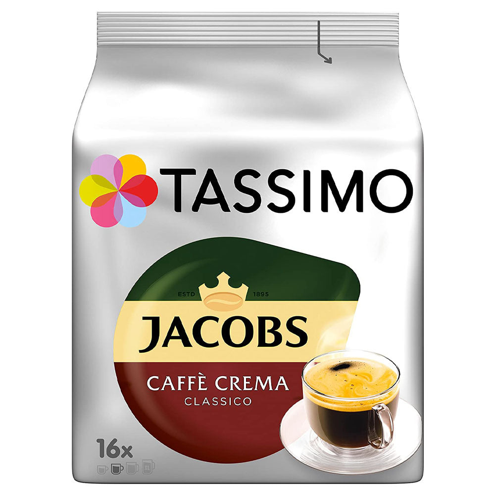 Tassimo Jacobs Caffé Crema Classico Coffee Pods