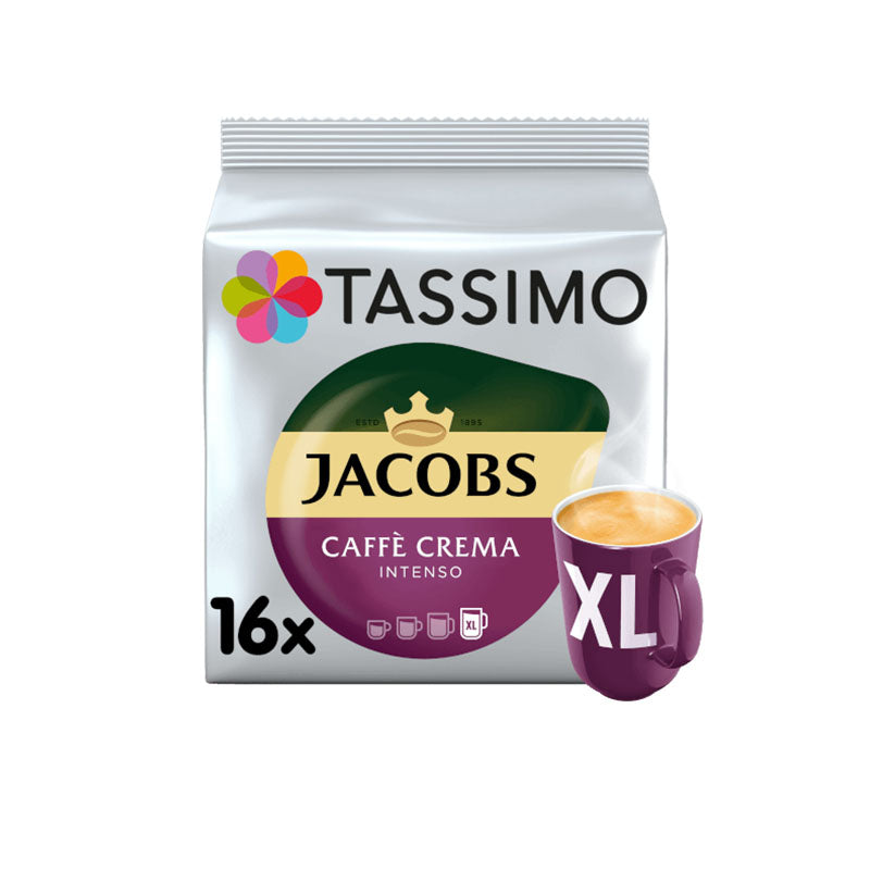Tassimo Jacobs Caffé Crema Intenso XL Coffee Pods