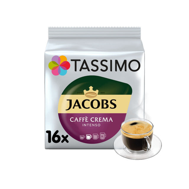 Tassimo Jacobs Caffé Crema Intenso Coffee Pods