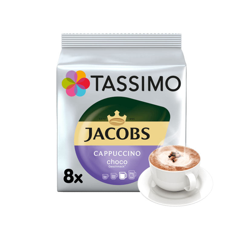 Tassimo Jacobs Cappuccino Choco Coffee Pods Stormbrew