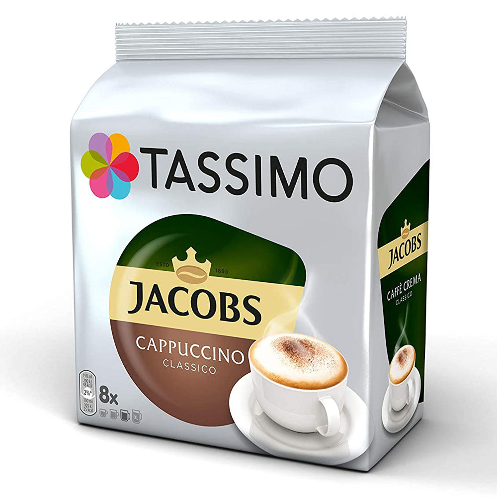 Tassimo T Discs L'OR Cappuccino Coffee Pods Case of 5 packets