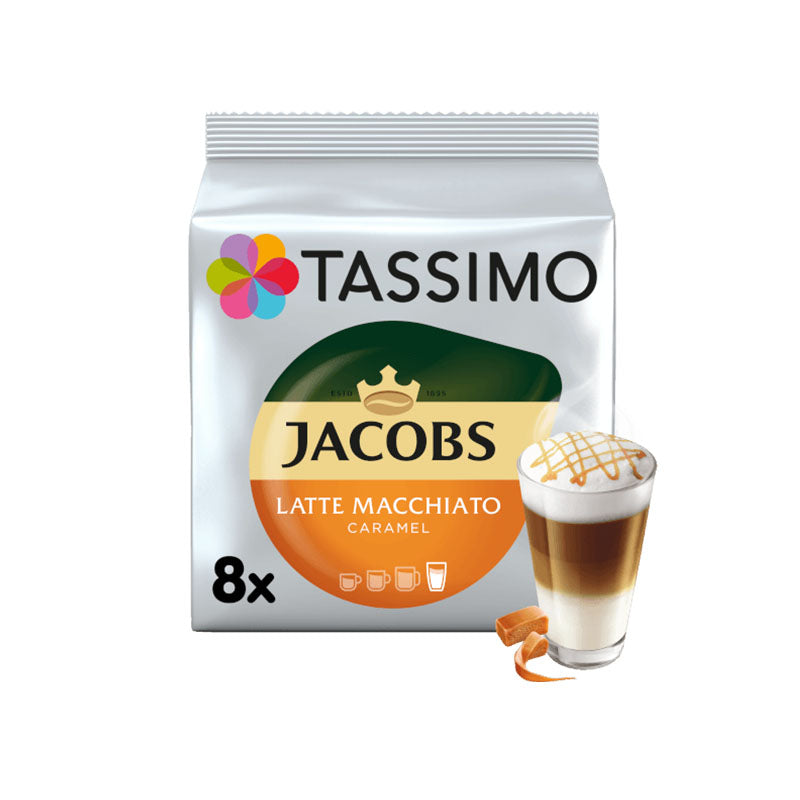 Tassimo Jacobs Caramel Latte Macchiato Coffee Pods