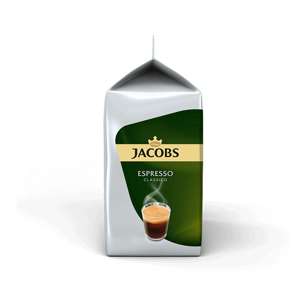 Tassimo Jacobs Espresso Classico Coffee Pods Side of packet