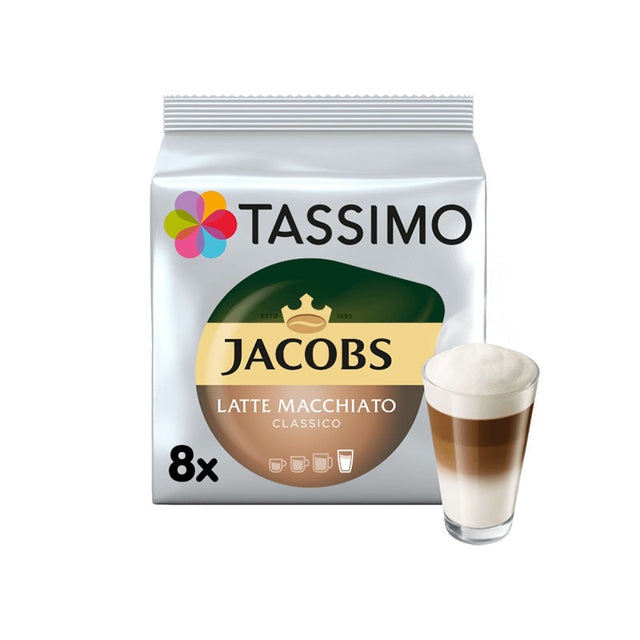 Tassimo Jacobs Latte Macchiato Coffee Pods