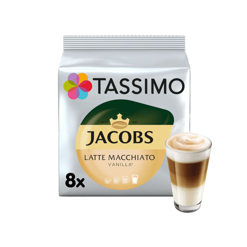 Tassimo Jacobs Vanilla Latte Macchiato Coffee Pods