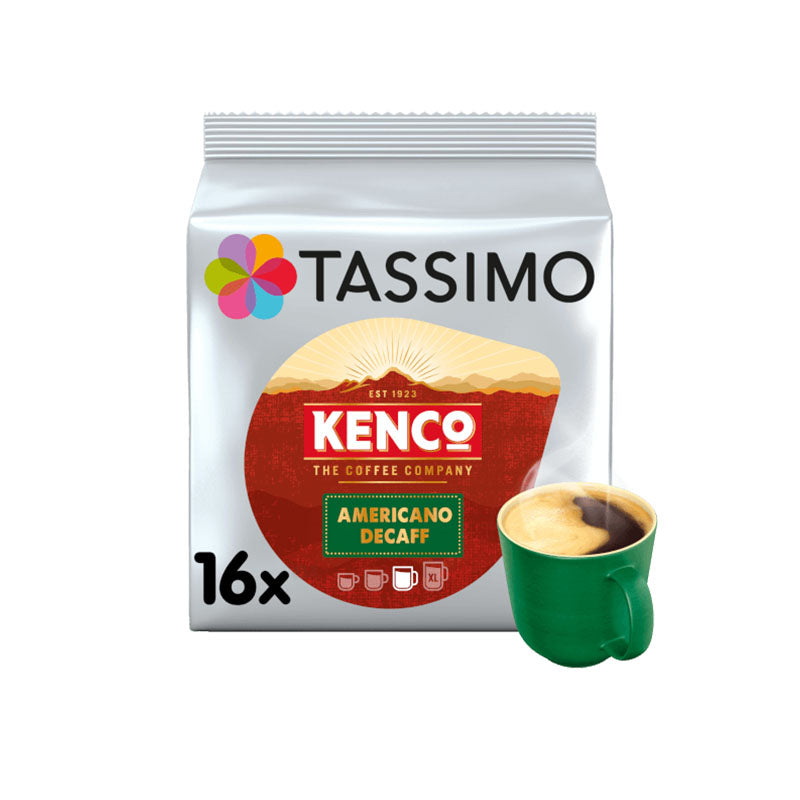 Tassimo Kenco Americano Decaf Coffee Pods