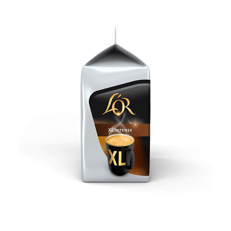 Tassimo L'Or XL Intense Coffee Pods Side of packet