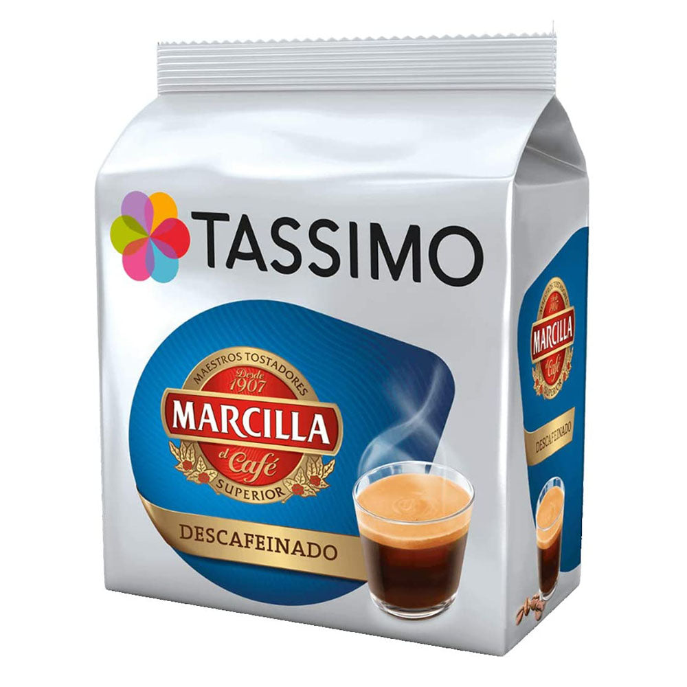 Tassimo Marcilla Descafeinado Decaf Coffee Pods