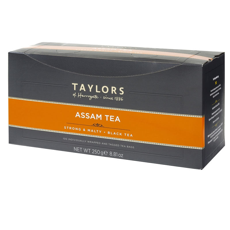 Taylors of Harrogate Assam Wrapped & Tagged Tea Bags 100