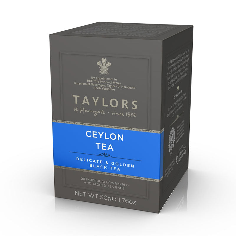 Taylors of Harrogate Ceylon Wrapped & Tagged Tea 20