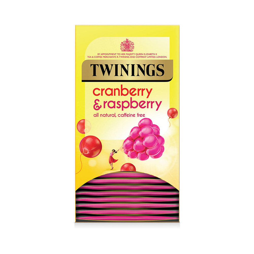 Twinings Cranberry & Raspberry 20s Tea Bags