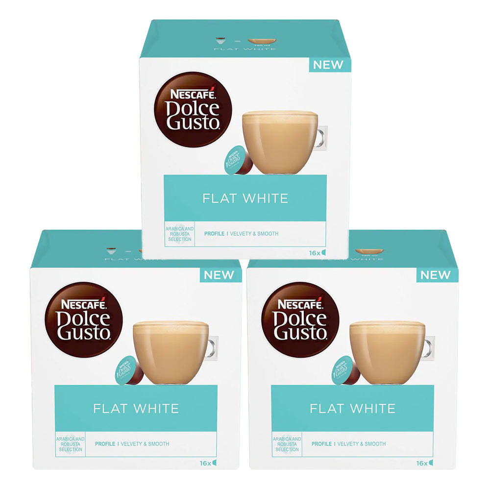 Nescafe Dolce Gusto Flat White Coffee Pods - Case